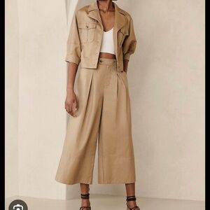Banana Republic Heritage Explorer Linen/Cotton Culottes 10